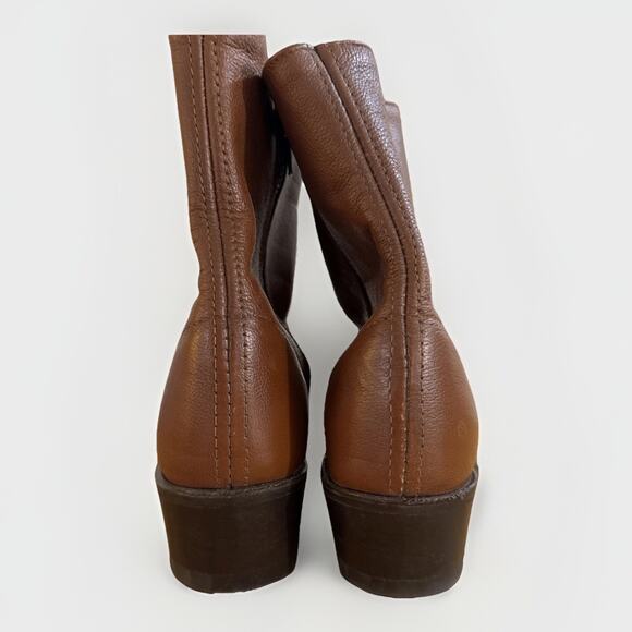 Biltrite Women’s Size 7 Cowboy Ankle Boots Brown - Picture 5 of 8